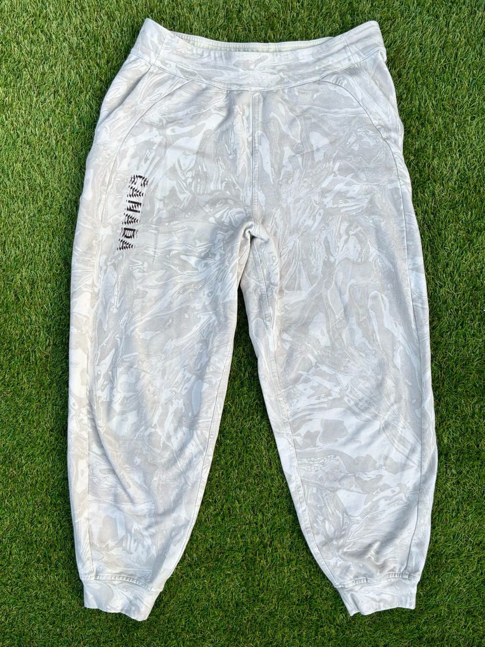 Lululemon Team Canada Olympic Marble Print Jogger Sweatpants Size 10